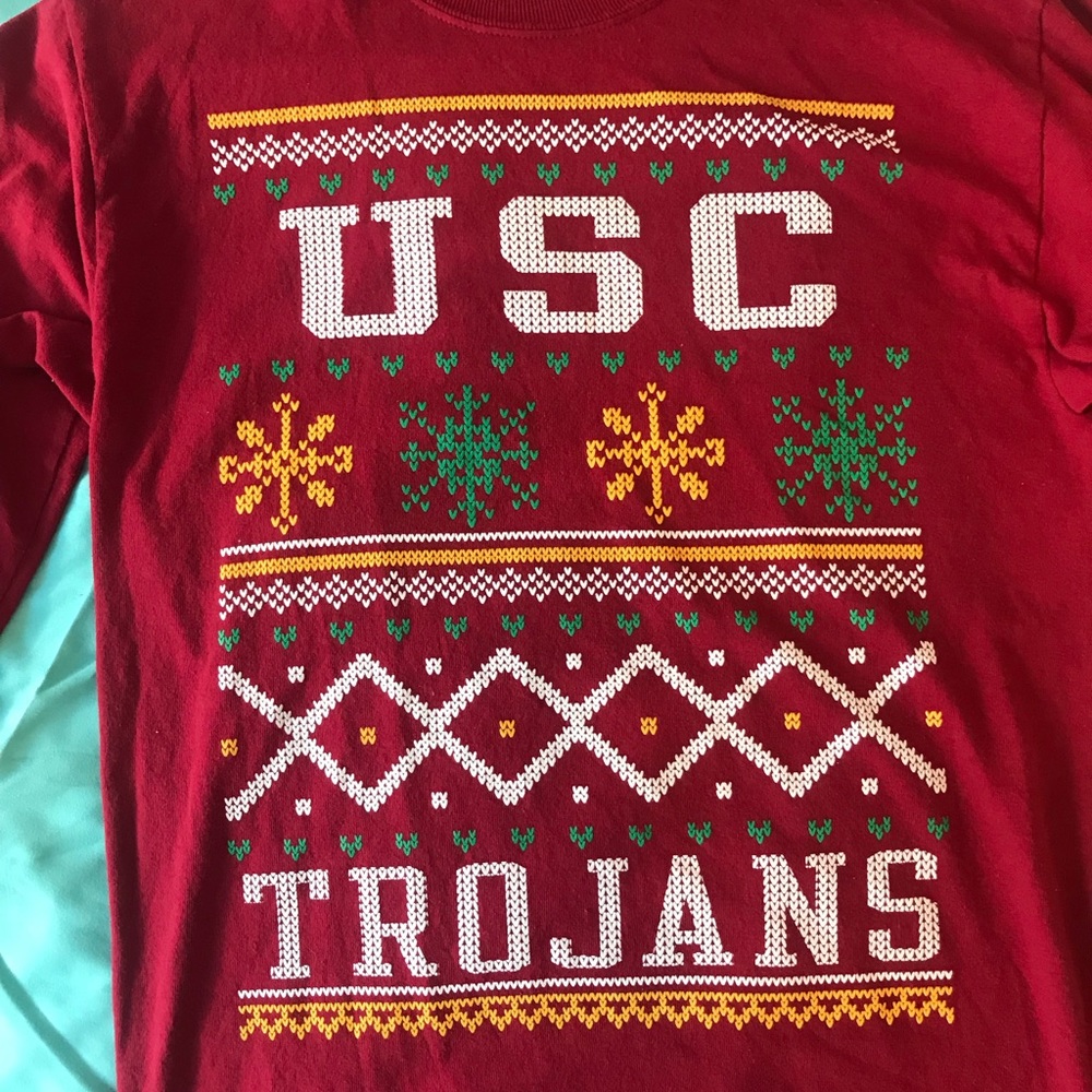 USC Long Sleeve Holiday Tee
